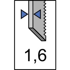 Reciprozaagblad 240x5,5/6mm Milwaukee VE = 3 stuksvoor hout