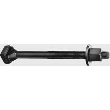 Bout voor T-sleuven DIN787 M12x12x160mm compleet AMF