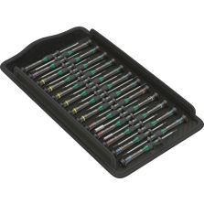 Elektronische schroevendraaierset 25-delig in tas Wera