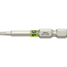 Bit taaihard 1/4" DIN 3126 E6,3 T10x50mm vasthoudfunctie Wera