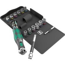 Magazijn ratelset 3/8" Cyclops Pocket 27-delig Wera