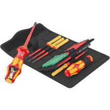 Wisselklingenset Kraftform Turbo VDE set 16-delig Wera