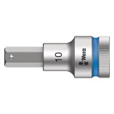 Wera 05003825001 8740 C HF Binnenzeskant Zyklop Bitdop met 1/2"-aandrijving met vasthoudfunctie 10 x 60mm