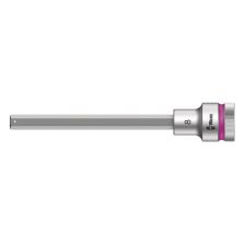 Wera 05003844001 8740 C HF Binnenzeskant Zyklop Bitdop met 1/2"-aandrijving met vasthoudfunctie 8 x 140mm