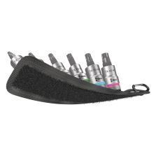 Wera 05003997001 Belt C 3 TORX® HF Zyklop Bitdoppen set TORX®, met vasthoudfunctie, 1/2" -aandrijving, 6‑delig