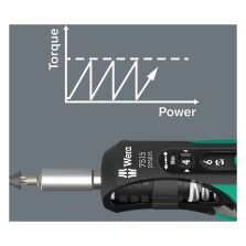 Momentschroevendraaier 2-6Nm Safe-Torque Speed Wera