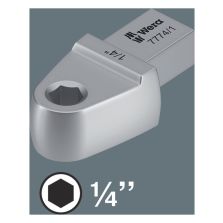 Insteekbitadapter 1/4" 9x14mm Wera