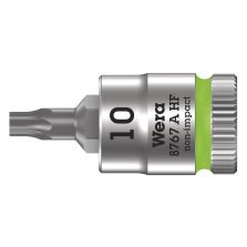 Wera 05003362001 8767 A HF TORX® Zyklop Bitdop met 1/4"-aandrijving, met vasthoudfunctie T10 x 28mm