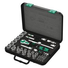 Wera 05003594001 8100 SB 2 Zyklop Speed-ratelset, 3/8"-aandrijving, metrisch, 43‑delig