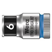 Wera 05003721001 8790 HMA HF Zyklop Hand- en Machinedop, met 1/4"-aandrijving, met vasthoudfunctie 6 x 23mm