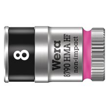Wera 05003723001 8790 HMA HF Zyklop Hand- en Machinedop, met 1/4"-aandrijving, met vasthoudfunctie 8 x 23mm