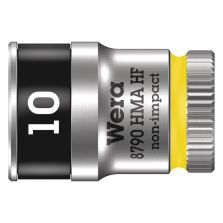 Wera 05003725001 8790 HMA HF Zyklop Hand- en Machinedop, met 1/4"-aandrijving, met vasthoudfunctie 10 x 23mm