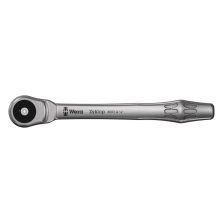 Wera 05004003001 8003 A Zyklop Metal-ratel met doorsteekvierkant met 1/4"-aandrijving