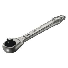 Wera 05004003001 8003 A Zyklop Metal-ratel met doorsteekvierkant met 1/4"-aandrijving