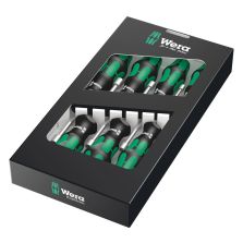 Dopsleutel- schroevendraaierset HOLO 7-delig Wera