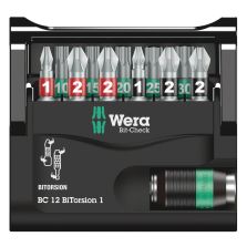 Bitset Bit-Check 12 BiTorsion 1 Wera