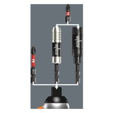Wera 05057656001 851/4 IMP DC PH DIY Impaktor PH Bits PH 2 x 50mm