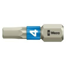 Wera 05071074001 3840/1 TS Zeskant Bits, RVS 4,0 x 25mm