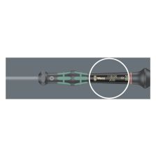 Elektronica- schroevendraaier sleuf 3x0,5x80mm Wera