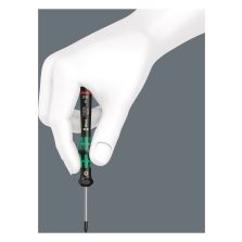 Elektronica- schroevendraaier binnenzeskant met kogelkop 1,5mm Wera