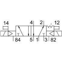 FESTO 8820 Magneetventiel JMFH-5-1/8