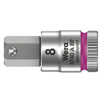 Wera 05003339001 8740 A HF Binnenzeskant Zyklop Bitdop met 1/4"-aandrijving met vasthoudfunctie 8 x 28mm