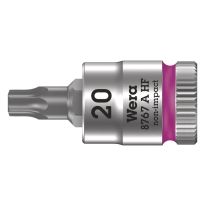 Wera 05003364001 8767 A HF TORX® Zyklop Bitdop met 1/4"-aandrijving, met vasthoudfunctie T20 x 28mm