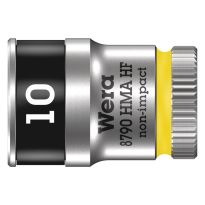 Wera 05003725001 8790 HMA HF Zyklop Hand- en Machinedop, met 1/4"-aandrijving, met vasthoudfunctie 10 x 23mm