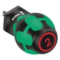 Wera 05008851001 350 PH kruiskop Stubby/carburateurschroevendraaier PH 2 x 25mm