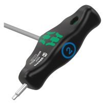 Wera 05023330001 454 T-greep zeskant-schroevendraaier Hex-Plus 2 x 100mm