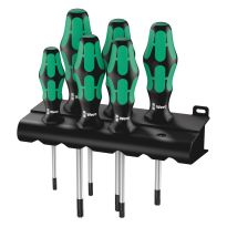 Wera 05028062001 367/6 TORX® Schroevendraaierset Kraftform Plus + houder, 6‑delig
